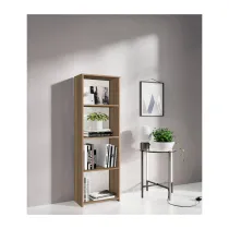 KIT LIBRERIA 3 RIPIANI 45X25XH138 CM ROVERE BARLY