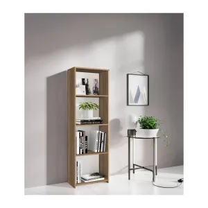 KIT LIBRERIA 3 RIPIANI 45X25XH138 CM ROVERE BARLY
