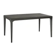 TAVOLO RESINA OSLO 150X90XH74 CM ANTRACITE
