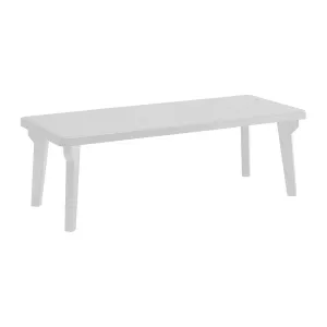 TAVOLO BERGEN 160/220X90XH74CM BIANCO