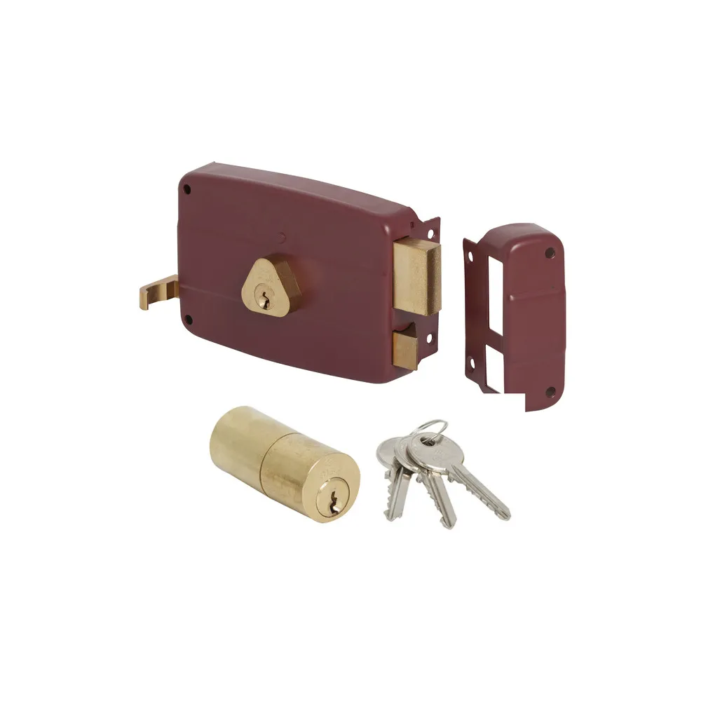 CISA 50121 70 MM SX SERRATURA APPL. LEGNO CIL. FISSO CISA 50121 70 MM SX SERRATURA APPL. LEGNO CIL. FISSO