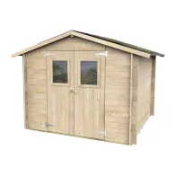 CASETTA LEGNO AUGUSTA C/PAVIMENTO 249X198X206 CM