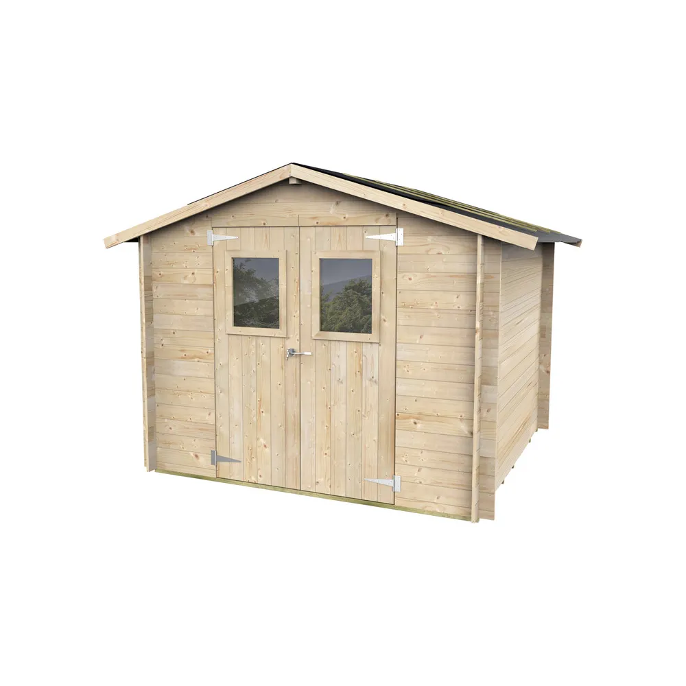 CASETTA LEGNO AUGUSTA C/PAVIMENTO 249X198X206 CM