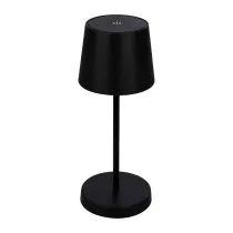 LAMPADA DA TAVOLO BT10001 BATT RICARIC NERO