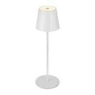 LAMPADA DA TAVOLO BT10003 BATT RICARIC BIANCO