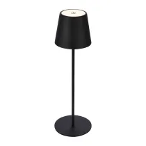 LAMPADA DA TAVOLO BT10008 BATT RICARIC NERO