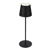 LAMPADA DA TAVOLO BT10008 BATT RICARIC NERO
