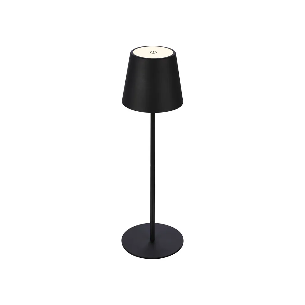 LAMPADA DA TAVOLO BT10008 BATT RICARIC NERO LAMPADA DA TAVOLO BT10008 BATT RICARIC NERO