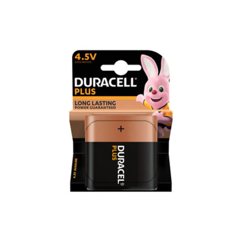 DURACELL BATT ALCALINA PIATTA 4