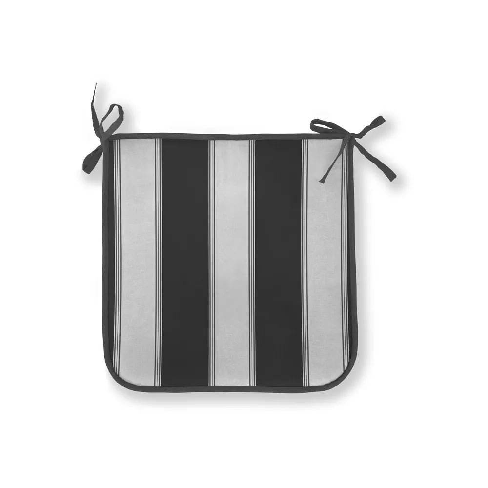 CUSCINO PANAREA CM.39X39X2 RIGATO ANTRACITE (4 CUSCINO PANAREA CM.39X39X2 RIGATO ANTRACITE (4