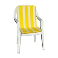 CUSCINO SCHIENALE BASSO DOUBLE RIGATO ANTRACITE (8