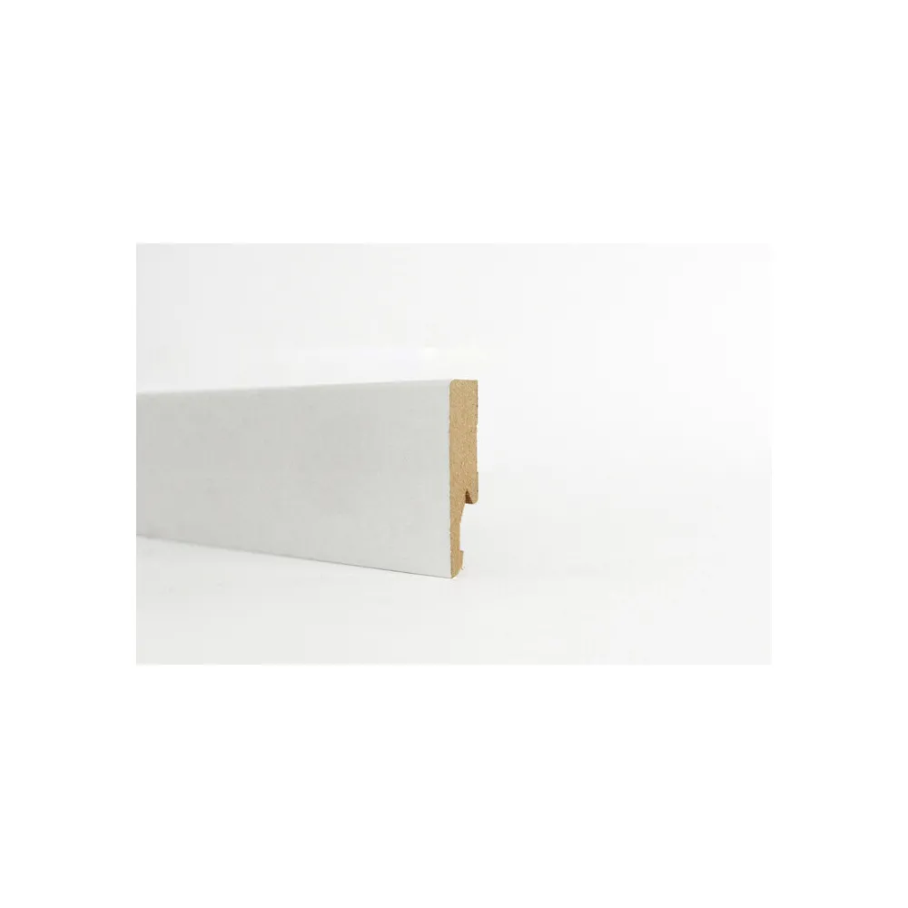 BATTISCOPA 60X14 MM MDF 240 CM BIANCO (10 BATTISCOPA 60X14 MM MDF 240 CM BIANCO (10