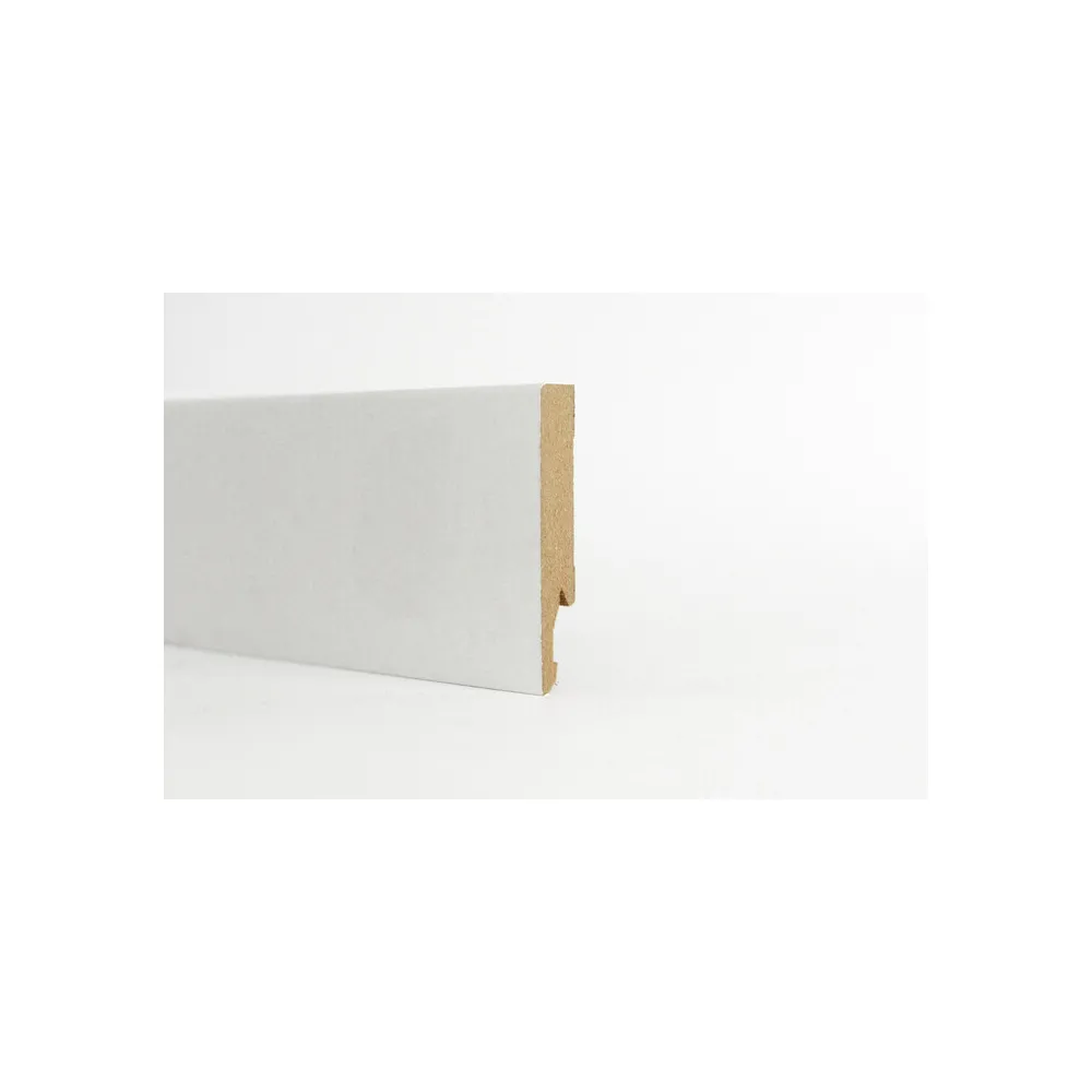 BATTISCOPA 100X14 MM MDF 240 CM BIANCO (5 BATTISCOPA 100X14 MM MDF 240 CM BIANCO (5