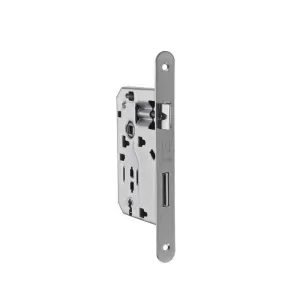 PATENT SERRATURA Q.8/70 GRIGIO 40 B. TONDO S/GACCIA (5