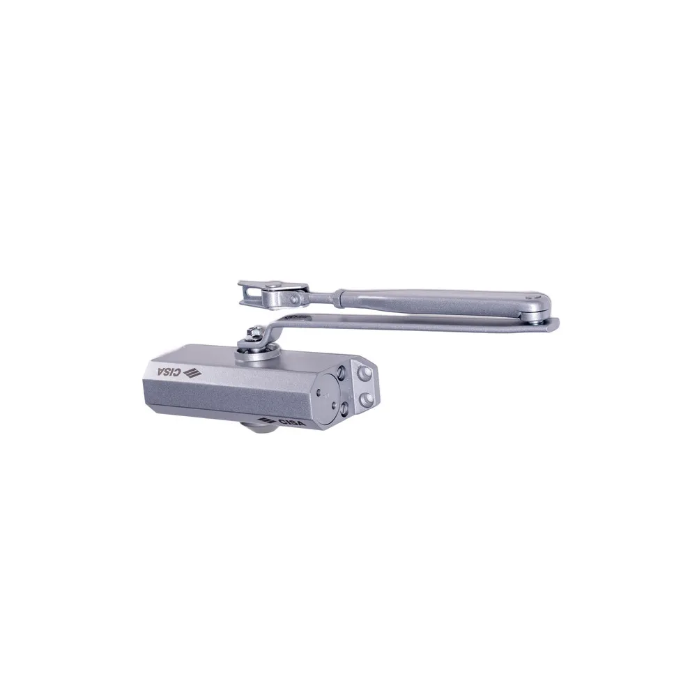 CISA 60460 CHIUDIPORTA S-ARRESTO ARGENTO CISA 60460 CHIUDIPORTA S-ARRESTO ARGENTO
