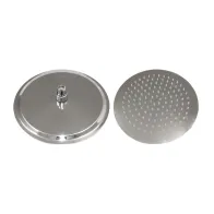 SOFFIONE DOCCIA INOX TONDO D 250 MM