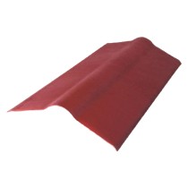 COLMO PER LASTRA 'ONDULINE' cm 100 x 50 - colore rosso