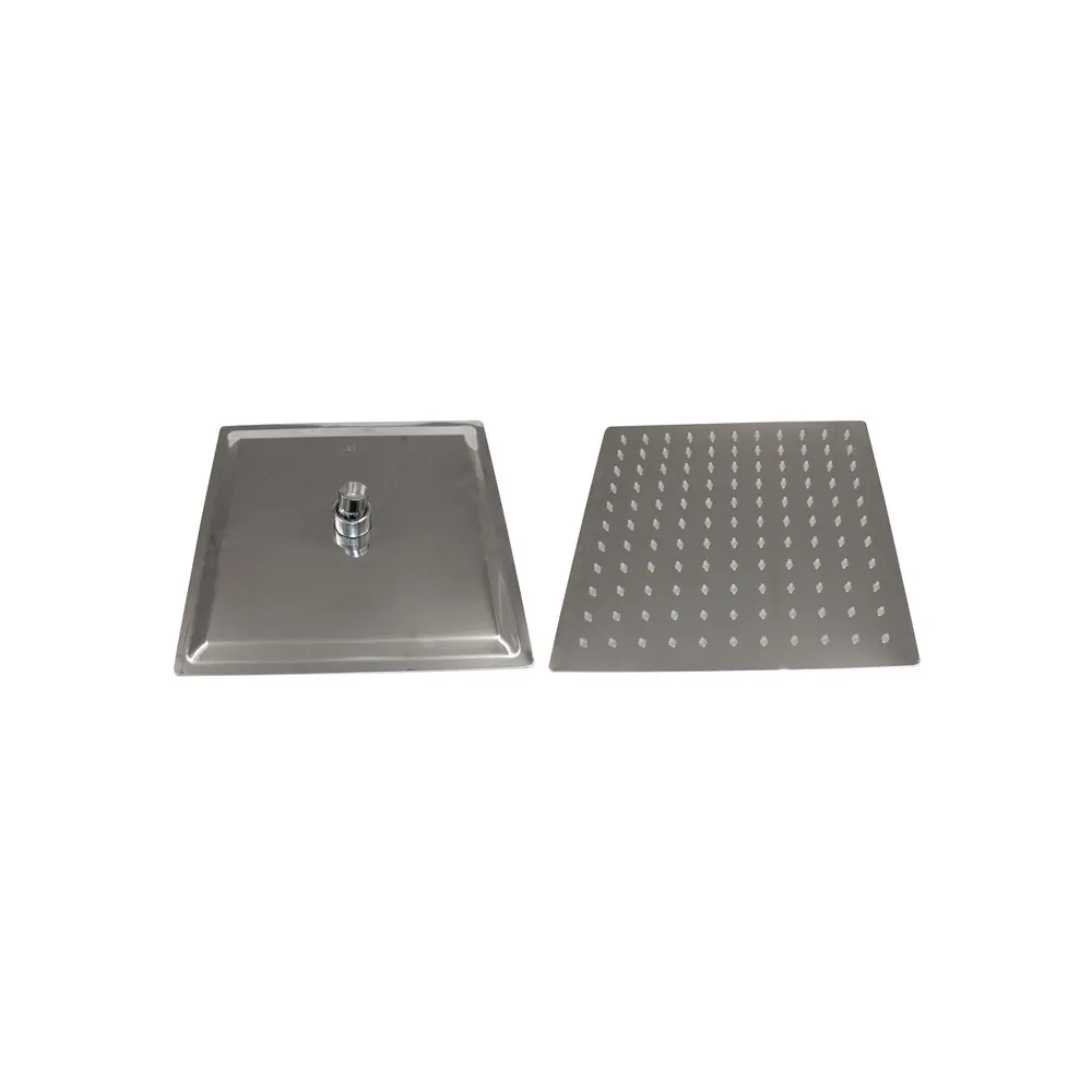 SOFFIONE DOCCIA INOX QUADRO 250X250 MM SOFFIONE DOCCIA INOX QUADRO 250X250 MM