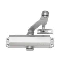 CHIUDIPORTA DC110  CERTIFICATO C/FERMO ARGENTO