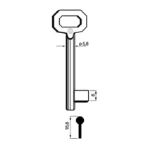 CHIAVI SILCA PATENT 5011 PASSEPARTOUT MEDIA BRONZ (5