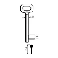 CHIAVI SILCA PATENT 5012 PASSEPARTOUT LUNGA BRONZ (5