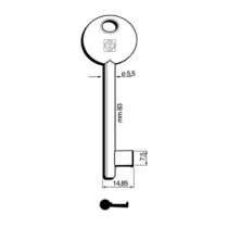 CHIAVI SILCA PATENT BON-P/DISP 6P2D BZ (5