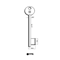 CHIAVI SILCA PATENT CORNI DISP 6P7S NI (5