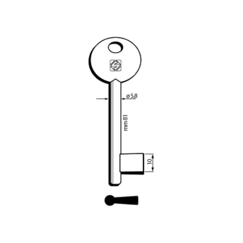 CHIAVI SILCA PATENT MP PIENA 6P9MP OLC (5