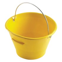 SECCHIO PER MURATORE 'MEK EDIL' giallo ø mm 360 - 14 litri