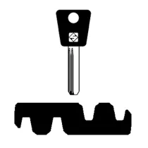 CHIAVI SILCA PUNZONATE MTK13RAP OLC (77) (5