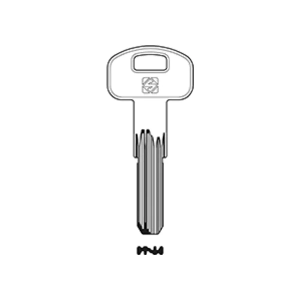 CHIAVI SILCA PUNZONATE SCM5R OLC (EVOK1) (5