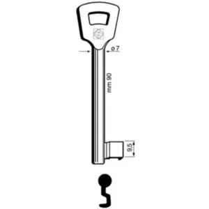 CHIAVI SILCA PATENT NFH2L OLC (5