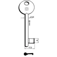 CHIAVI SILCA PATENT BONAITI DISPARI 6P3S BZ (5