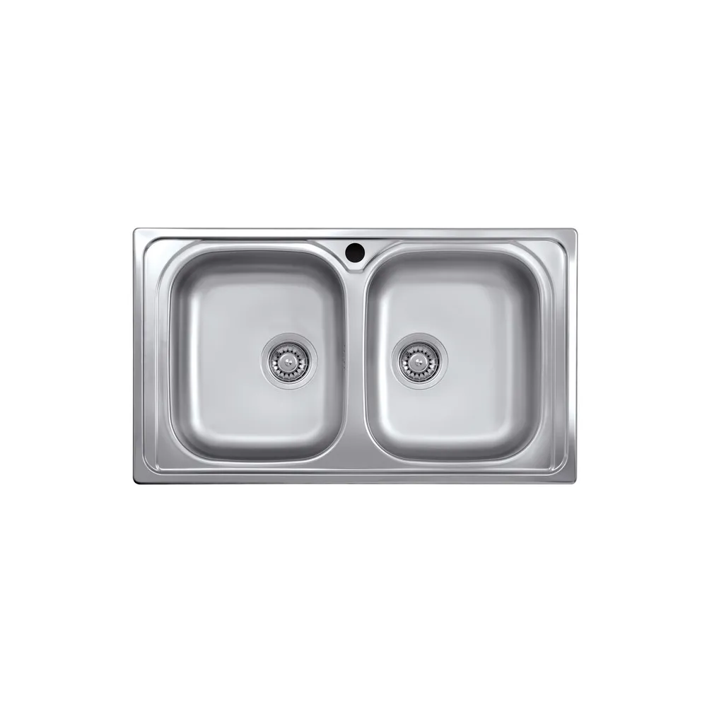 KIT LAVELLO ECO INCASSO 86X50 2 VASCHE KIT LAVELLO ECO INCASSO 86X50 2 VASCHE