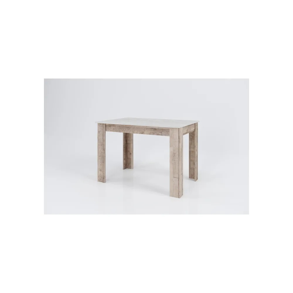 TAVOLO SOCHEF 110X80 CM ROVERE SABBIATO/GRIGIO