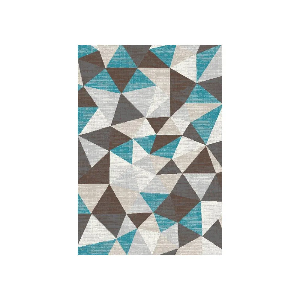 TAPPETO DECORA BLU DIS.002 110X170 CM