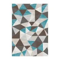 TAPPETO DECORA BLU DIS.002 160X230 CM