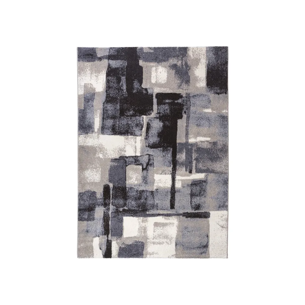 TAPPETO DECORA GRIGIO DIS. 001 110X170 CM
