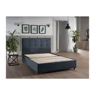 LETTO PIAZZA E MEZZA CONTENITORE 120X200 CM GRIGIO SCURO