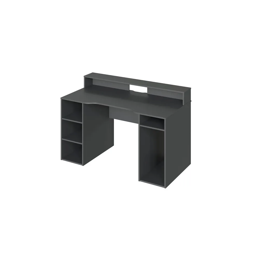 KIT SCRIVANIA CM 136X67X88H ANTRACITE