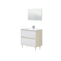 KIT MOBILE BAGNO VERONA 80 ROVERE BIANCO