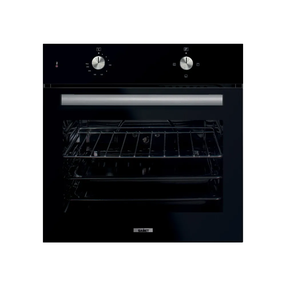 FORNO STATICO SAMET ZEUS 60 NERO