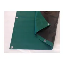 TELONE PE PESANTE C/OCCHIOLI 240 G VERDE  5 X  6 M (2