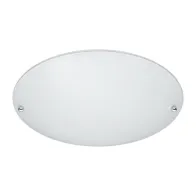 PLAFONIERA LANA VETRO SATINATO E27 D 25 CM