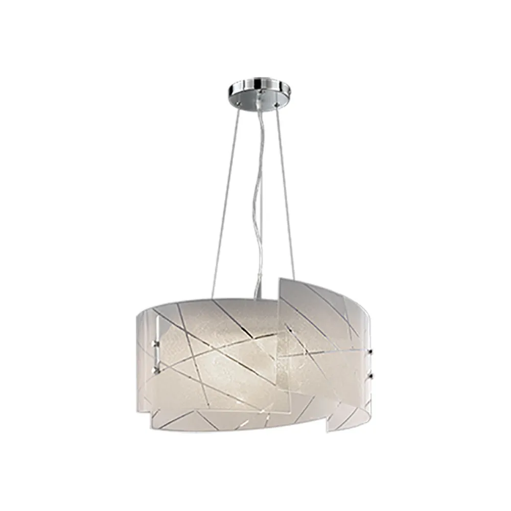 LAMPADA SOSP SANDRINA GRAN RIGHE TRASP D 50 LAMPADA SOSP SANDRINA GRAN RIGHE TRASP D 50