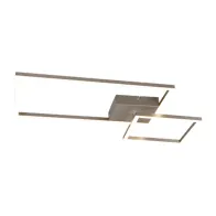 PLAFONIERA LED PADELLA C/SNODO 25W 4000K ACCIAIO