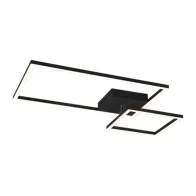 PLAFONIERA LED PADELLA C/SNODO 25W 4000K NERO