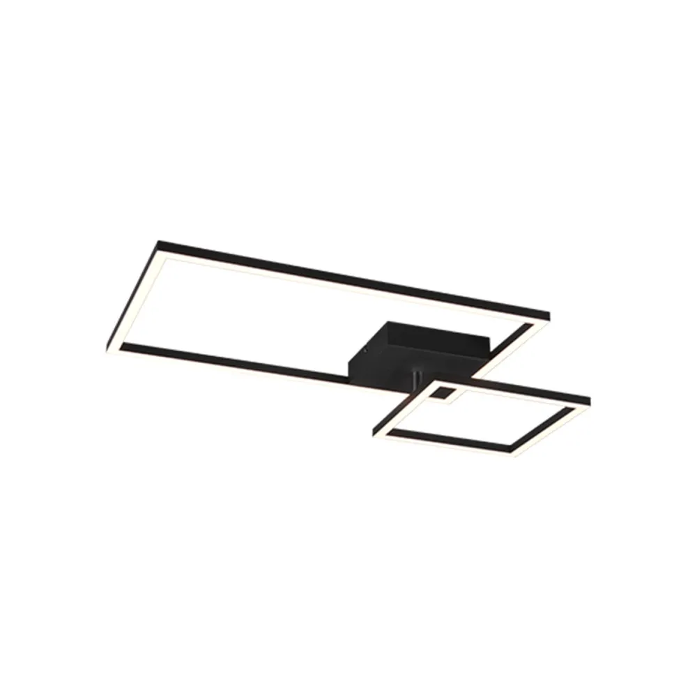 PLAFONIERA LED PADELLA C/SNODO 25W 4000K NERO PLAFONIERA LED PADELLA C/SNODO 25W 4000K NERO