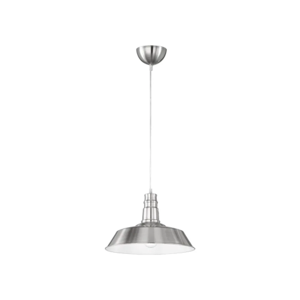LAMPADA SOSP WILL METALLO D 36 CM ACCIAIO SATIN LAMPADA SOSP WILL METALLO D 36 CM ACCIAIO SATIN