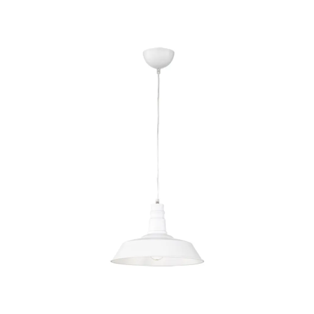 LAMPADA SOSP WILL METALLO D 36 CM BIANCO LAMPADA SOSP WILL METALLO D 36 CM BIANCO
